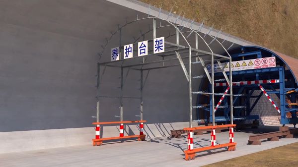 松原隧道施工动画制作公司 - 隧道施工工艺和施工方法 - 隧道施工汇报动画视频 - bim 工程施工动画